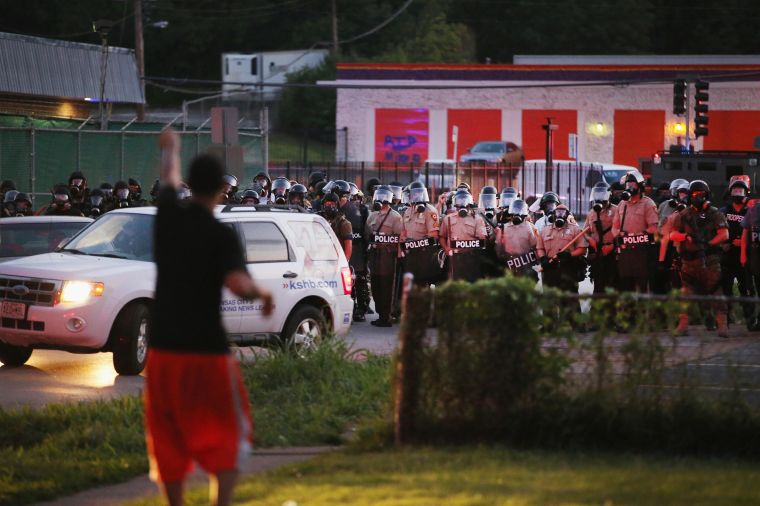 #BlackLivesMatter Protests In Ferguson
