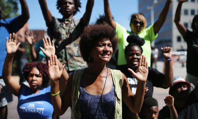 #BlackLivesMatter Protests In Ferguson
