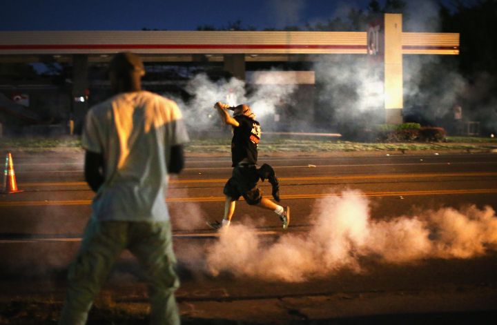 #BlackLivesMatter Protests In Ferguson