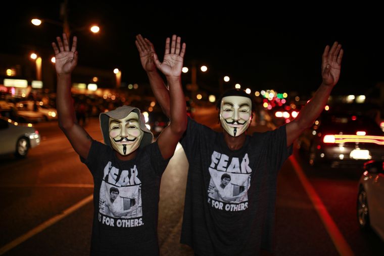#BlackLivesMatter Protests In Ferguson