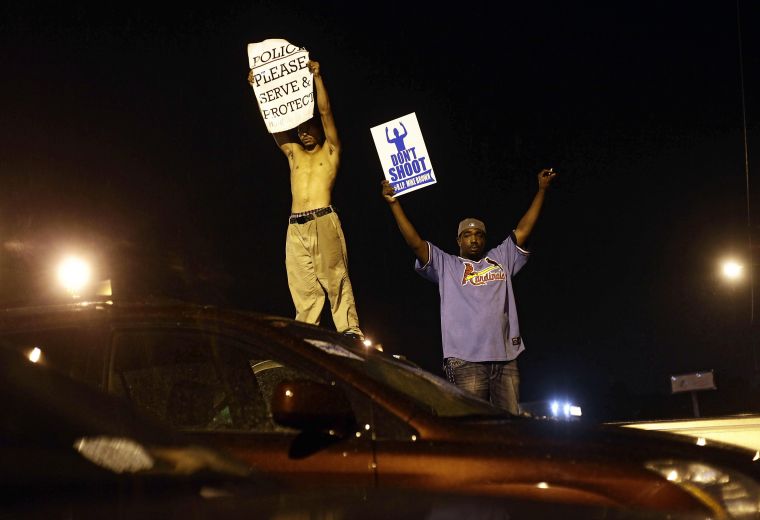 #BlackLivesMatter Protests In Ferguson