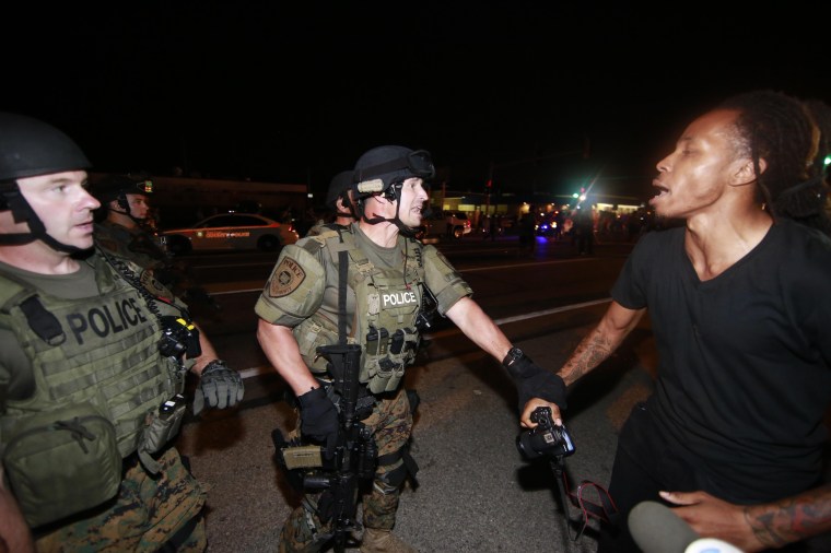 #BlackLivesMatter Protests In Ferguson