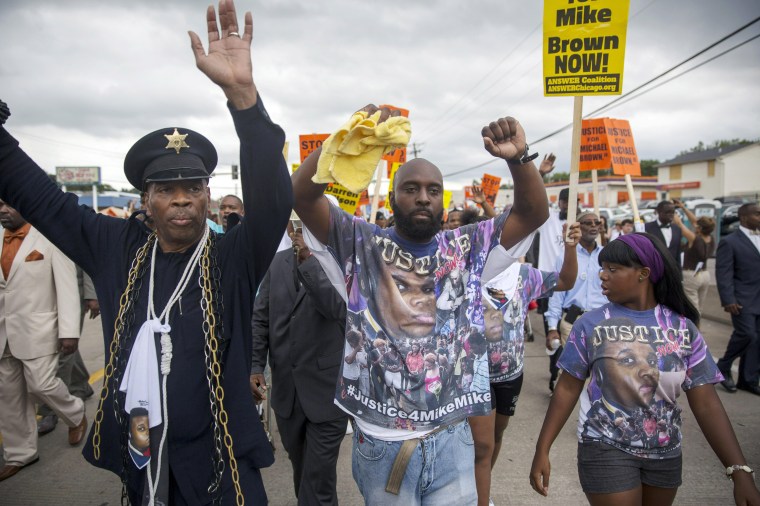 #BlackLivesMatter Protests In Ferguson