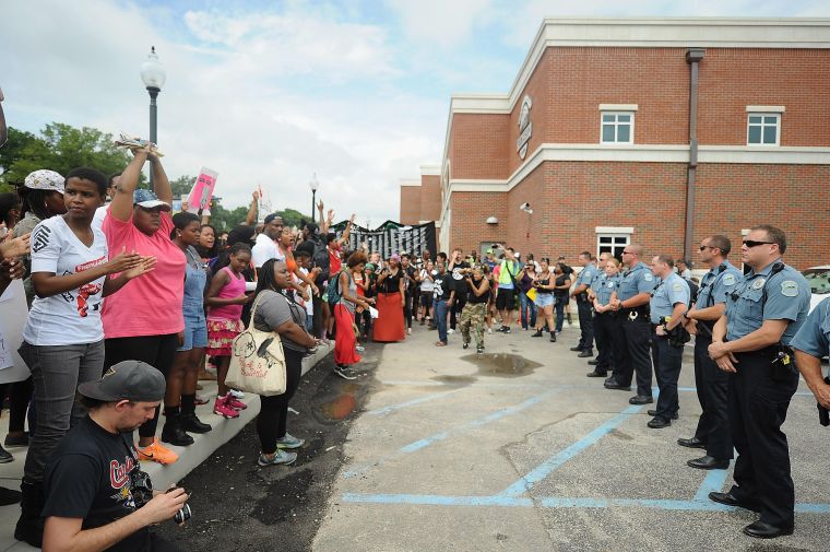 #BlackLivesMatter Protests In Ferguson