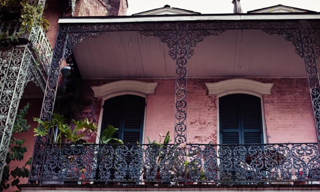Typical house in New Orleans
