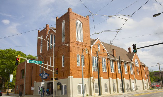 Red-brick church building, Atlanta