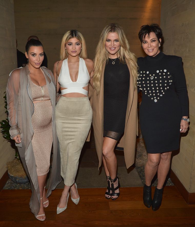 Kim Kardashian West, Kylie Jenner, Khloe Kardashian & Kris Jenner