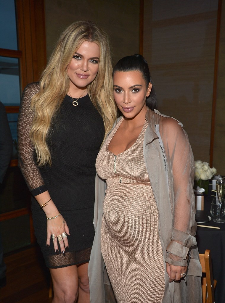 Khloe Kardashian & Kim Kardashian West