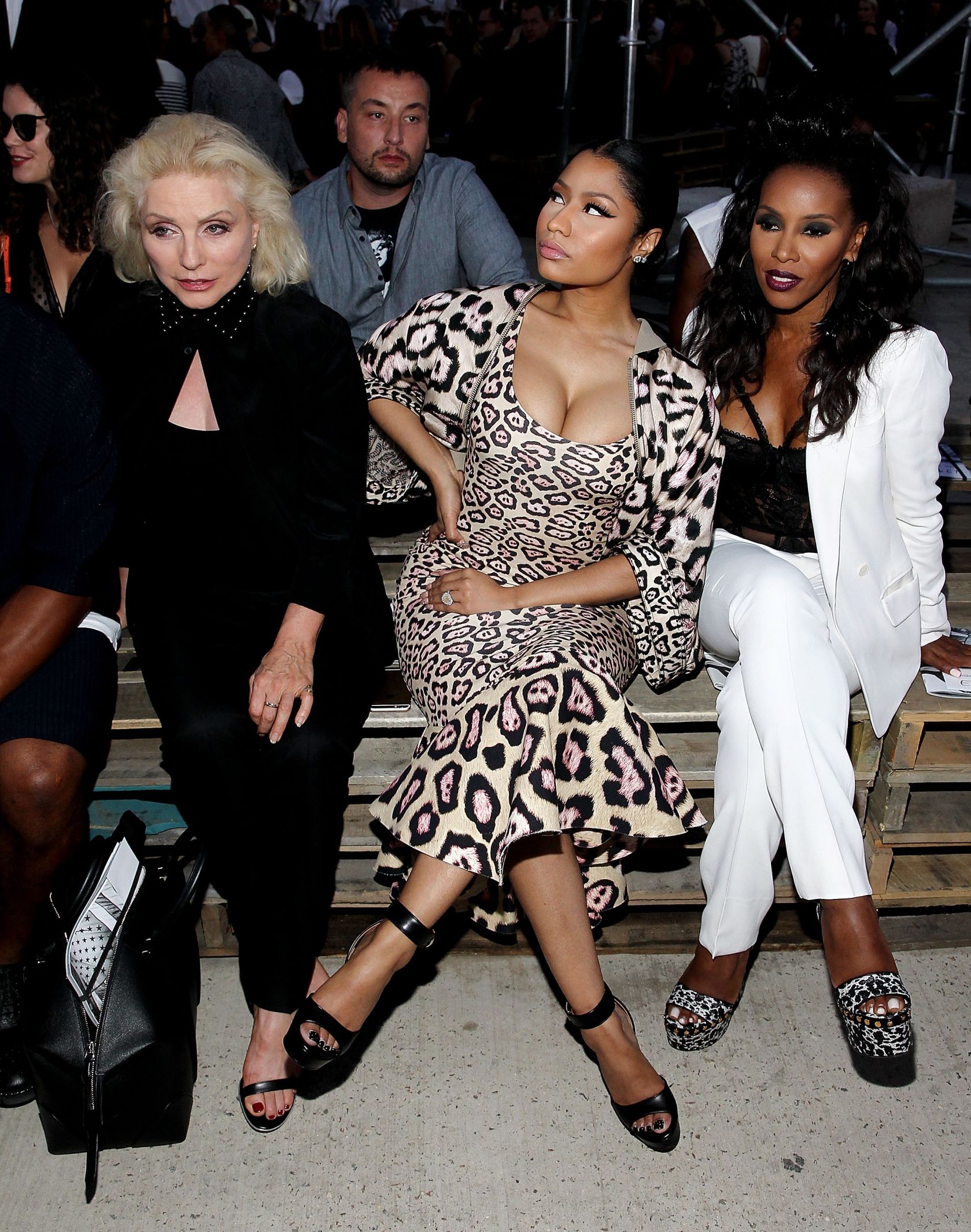 Givenchy - Front Row & Backstage - Spring 2016 New York Fashion Week