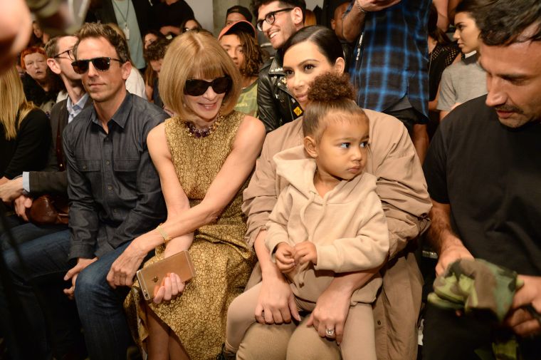 North West, Anna Wintour & Kim Kardashian West