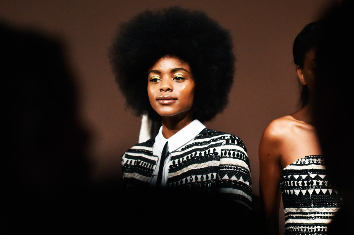 Alice and Olivia Model