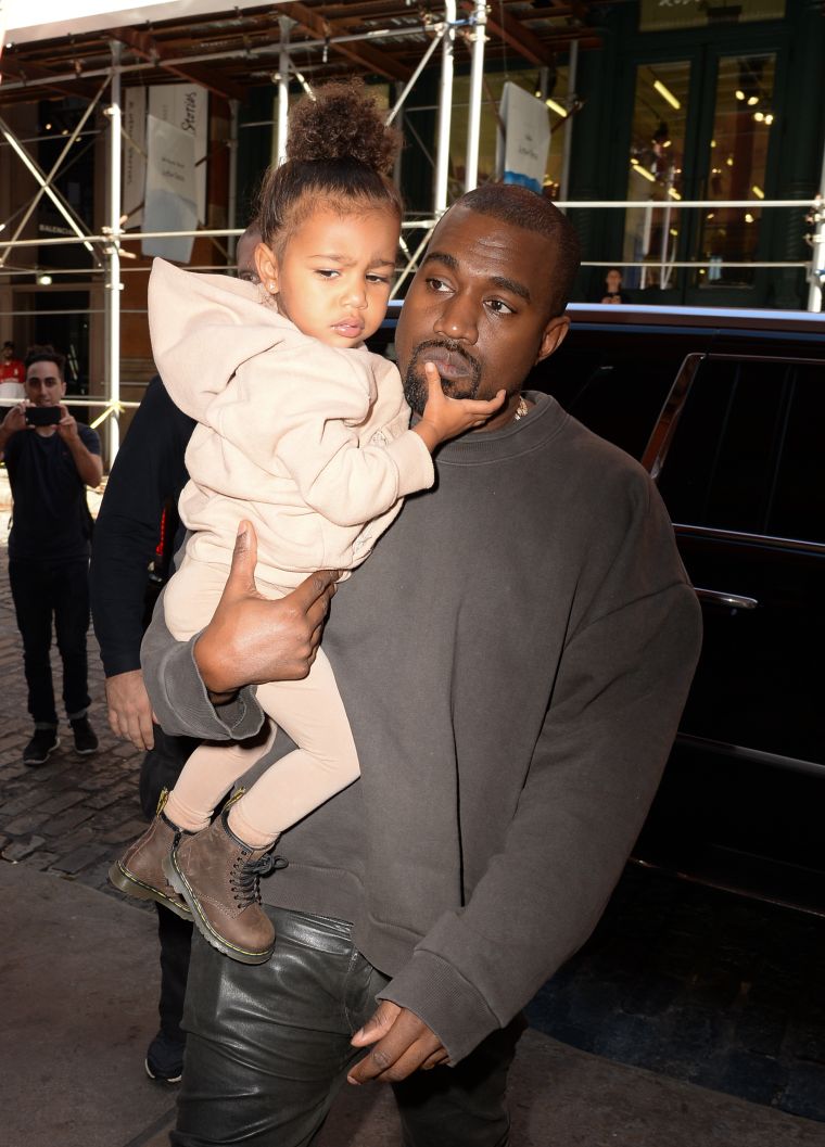 Kanye West & North West