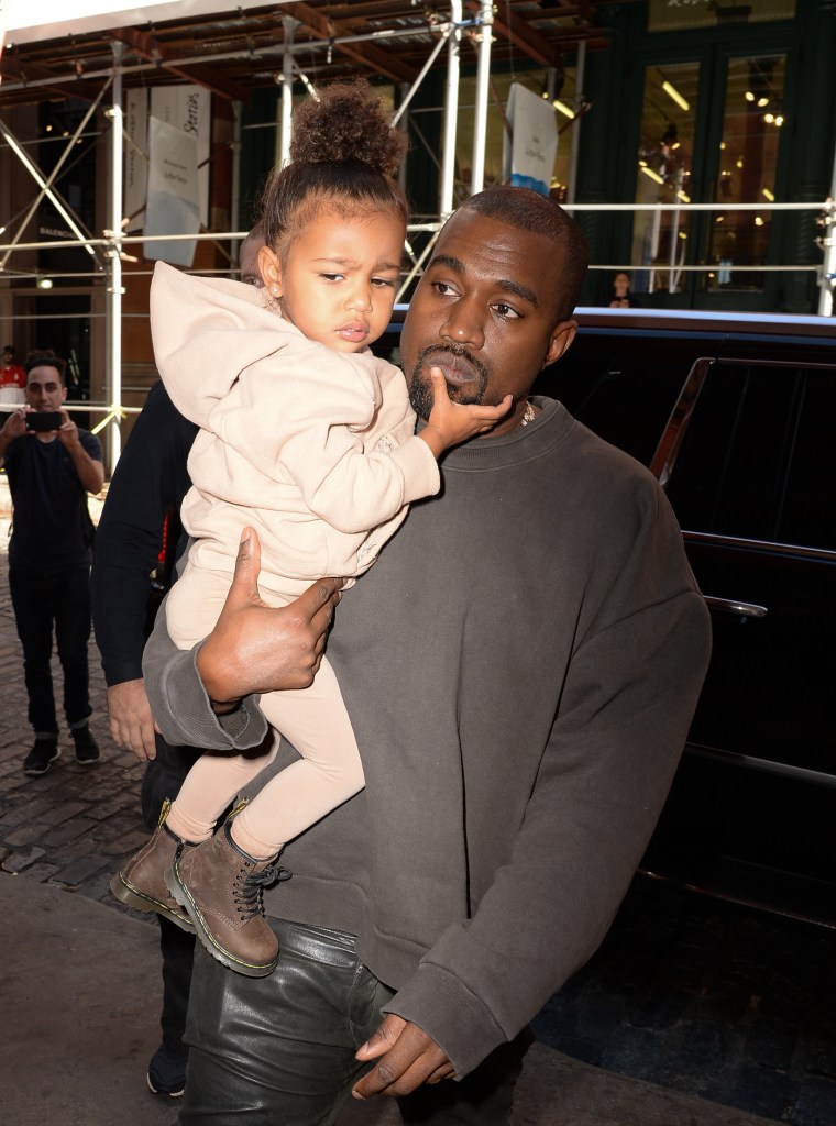 Kanye West & North West