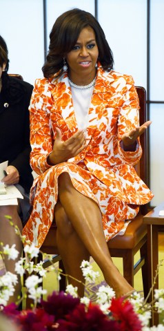 U.S. First Lady Michelle Obama Visits Japan - Day 2