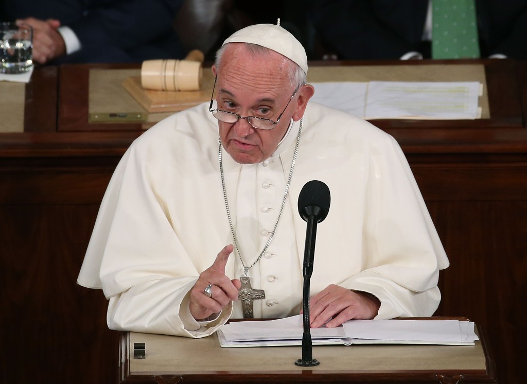 Pope Francis Addresses Joint Meeting Of U.S. Congress