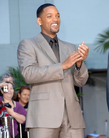 Will Smith Foot and Handprint Ceremony