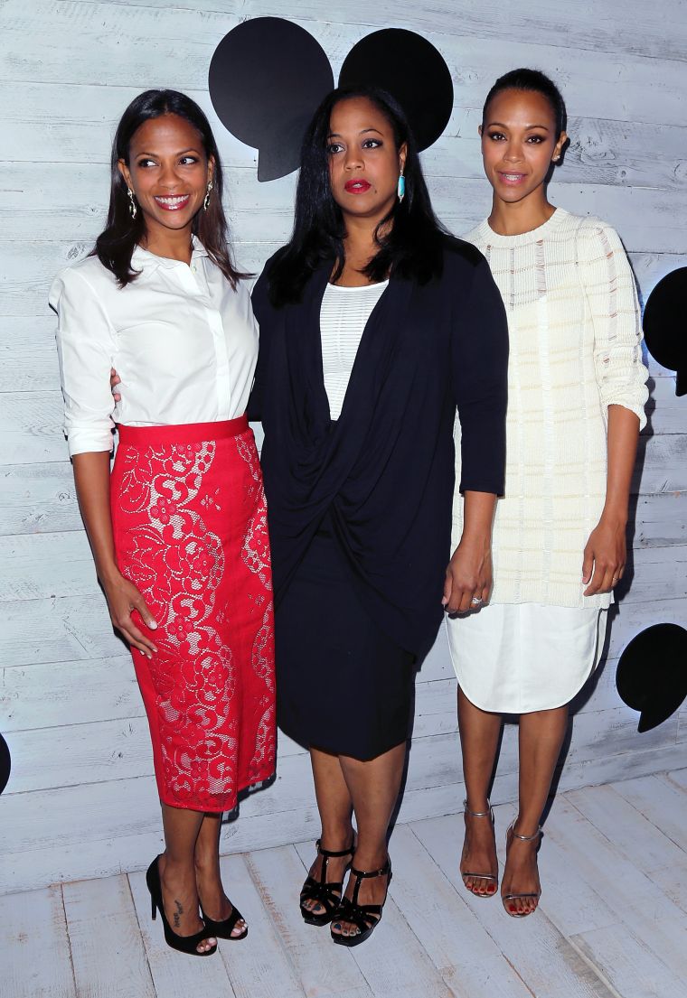 Cisley Saldana Nazario, Mariel Saldana Nazario & Zoe Saldana