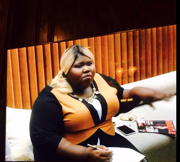 Becky (Gabourey Sidibe) handling business as Head of A&R for Empire Records in style || Image via Twitter