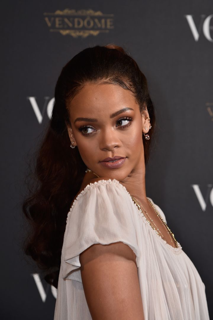 Rihanna Parties for Vogue