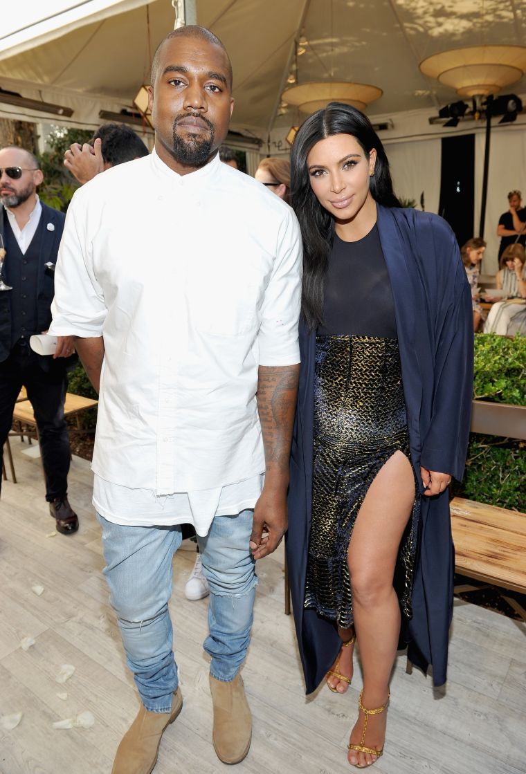 Kim Kardashian and Kanye West