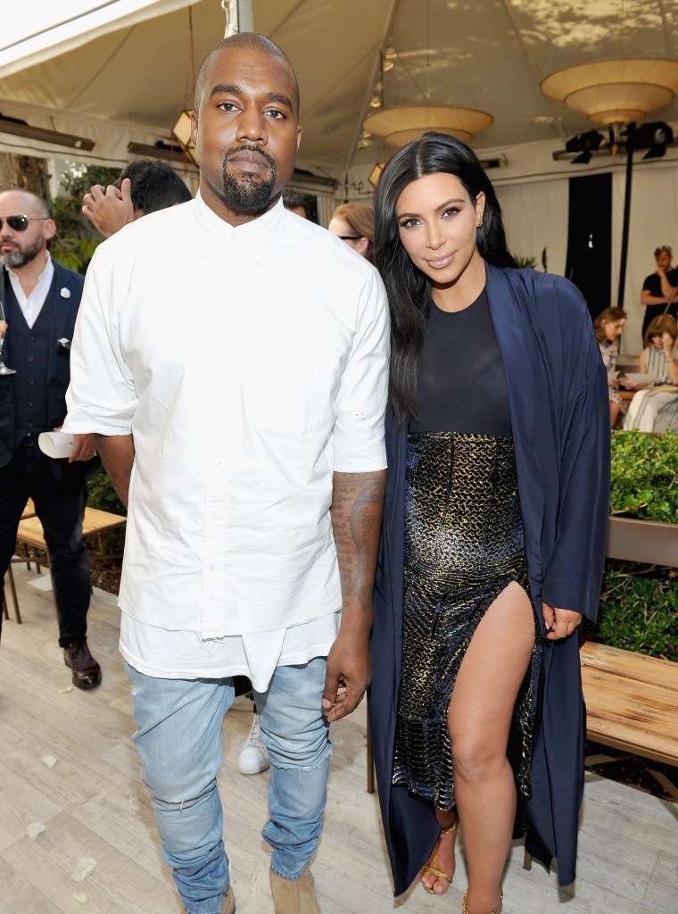 Kim Kardashian and Kanye West