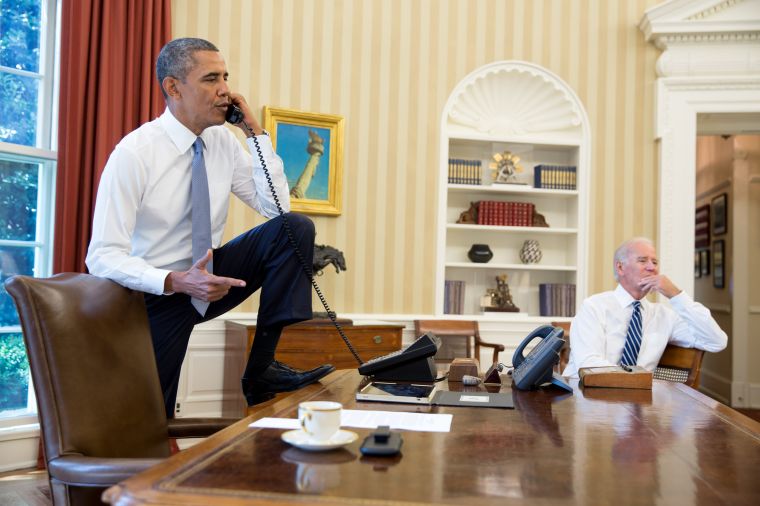 They Chill In The Oval Office