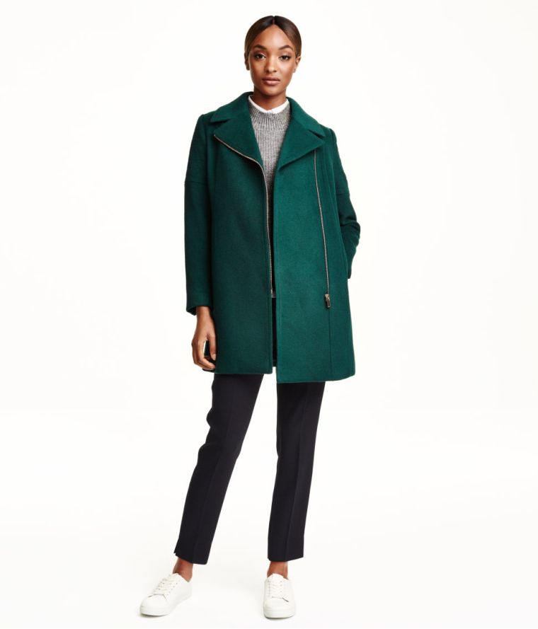 Wool-Blend Peacoat