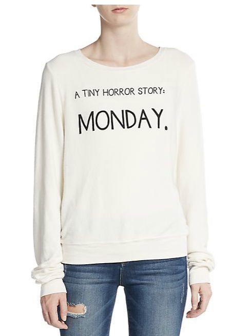 Tiny Horror Graphic Sweatshirt