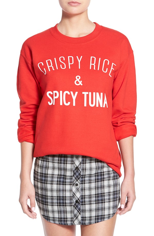 Crispy Rice Graphic Sweatshirt