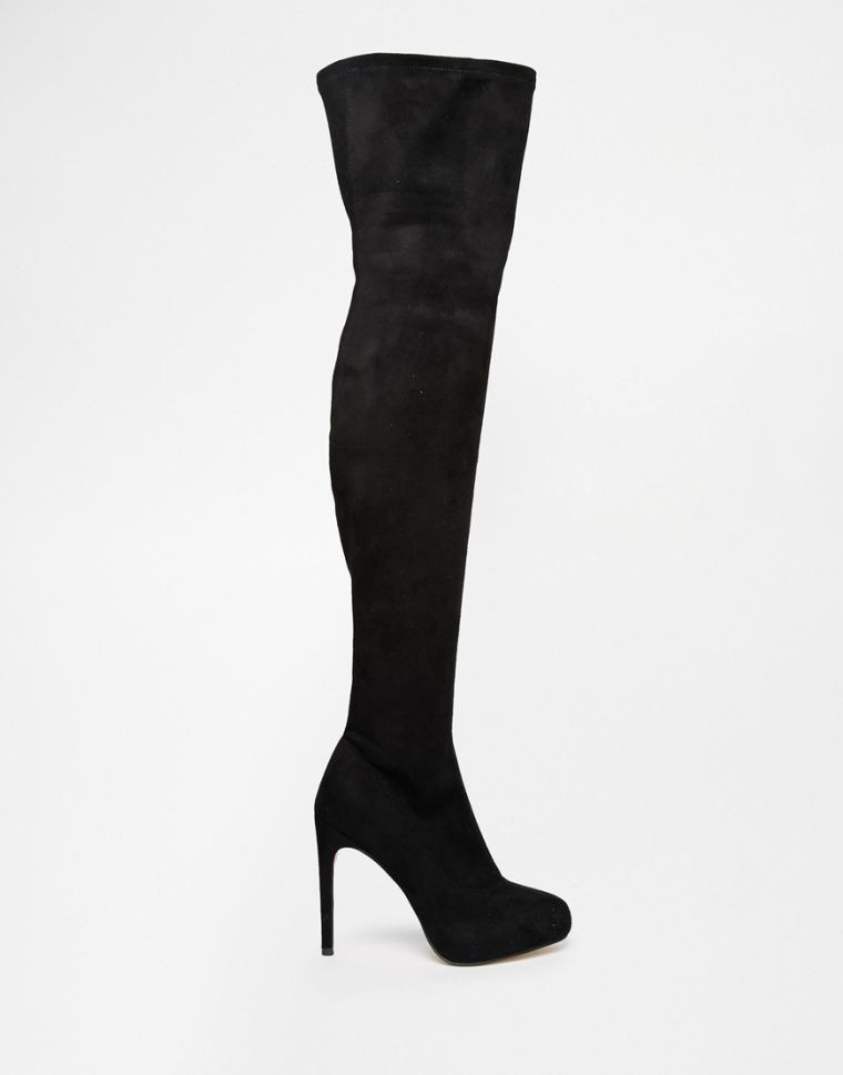 Platform Over The Knee Boots
