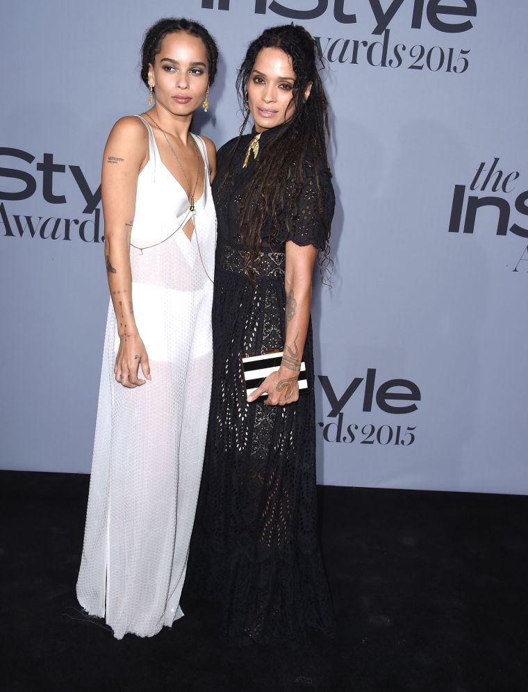 Lisa Bonet and Zoe Kravitz