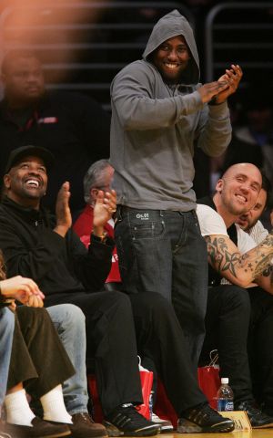 Celebrities Attend The Lakers Game