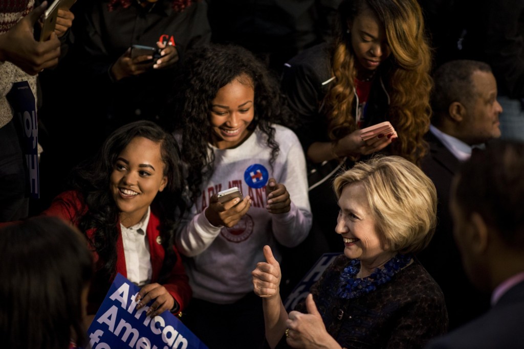 Former Secretary of State Hillary Clinton