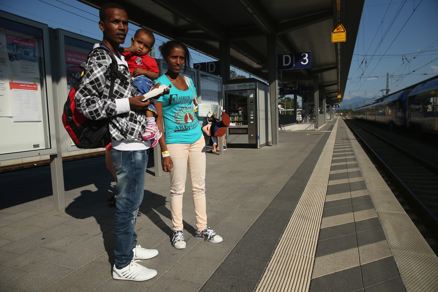 Migrants Arrive Daily In Southern Germany