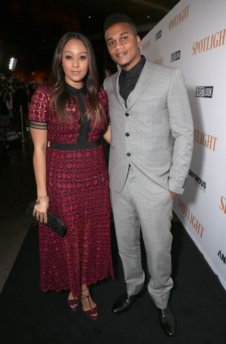 Tia Mowry and Cory Hardrict