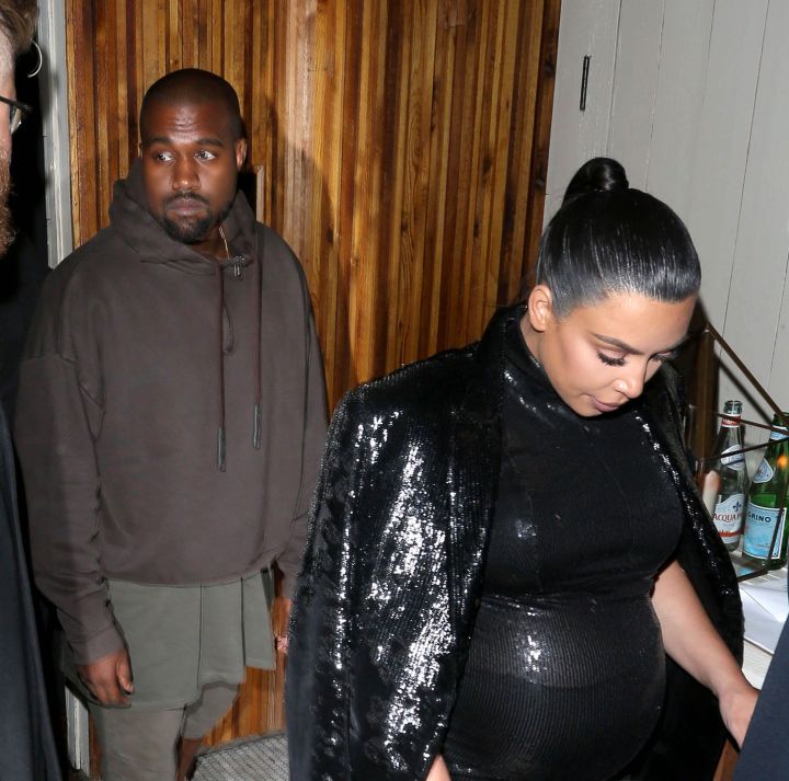 Kanye West & Kim Kardashian-West Hit The Town In L.A. Monday