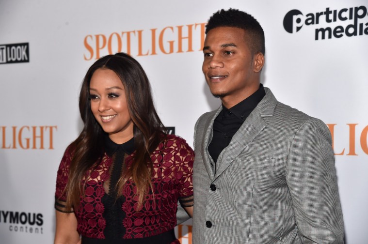 Tia Mowry-Hardrict & Cory Hardrict Attend A Screening Of Open Road Films' 'Spotlight' In L.A. Tuesday