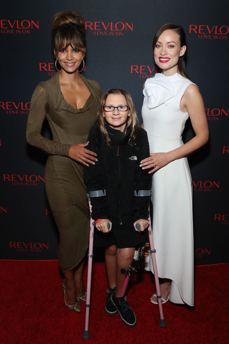 Halley Berry, Olivia Wilde, & Perry Zimmerman