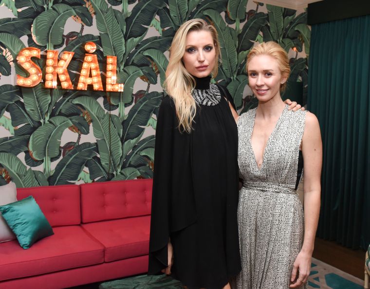 Hilary Coe and Melissa Perry attend the first annual Variety & WWD StyleMakers luncheon presented by Smashbox Cosmetics