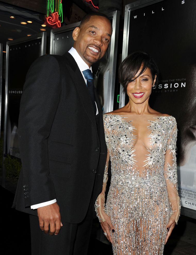 Will & Jada At The ‘Concussion’ Premiere