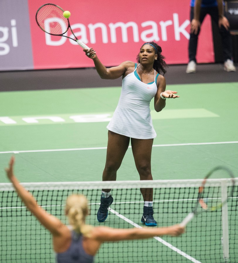 TENNIS-EXHIBITION-DEN-US-WOZNIACKI-WILLIAMS