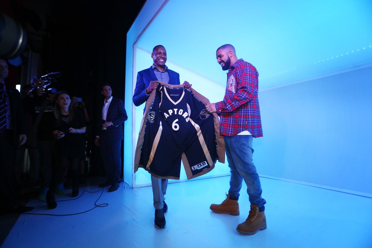 Drake at Toronto Raptors