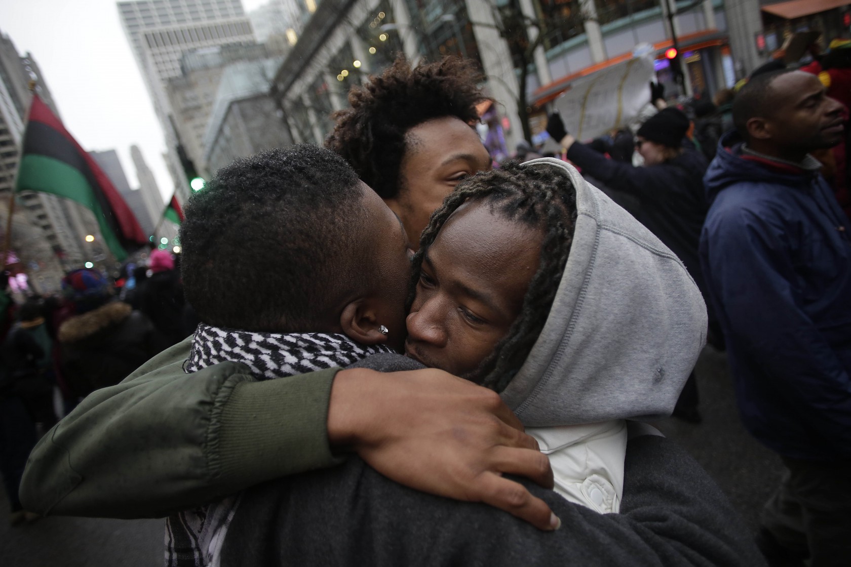 Protests Continue On Chicago After Release Of Video Of Police Fatally Shooting Teen