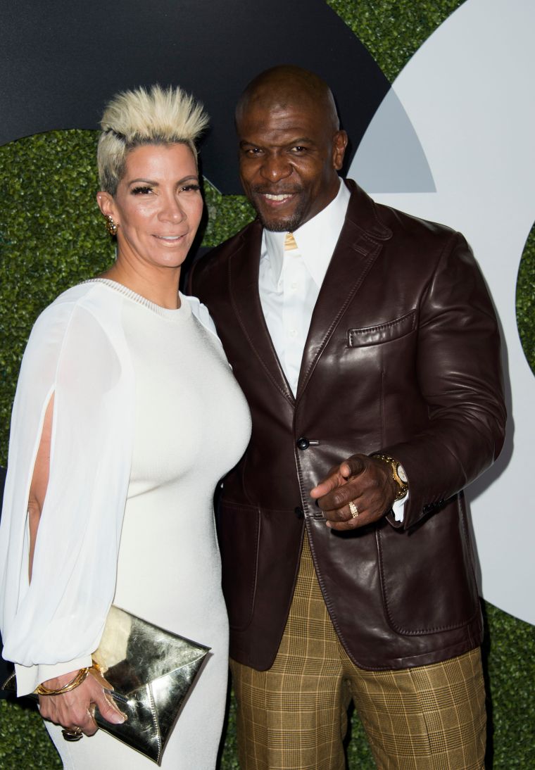 Rebecca King-Crews and Terry Crews