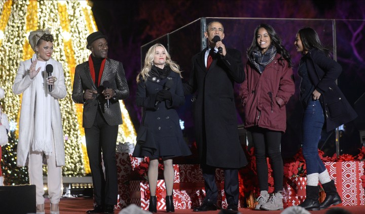 First Family Attends National Christmas Tree