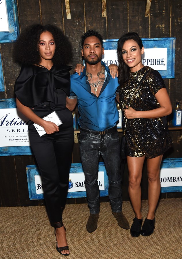 The 6th Annual Bombay Sapphire Artisan Series Grand Finale Cohosted By Russell Simmons And Rosario Dawson During Art Basel