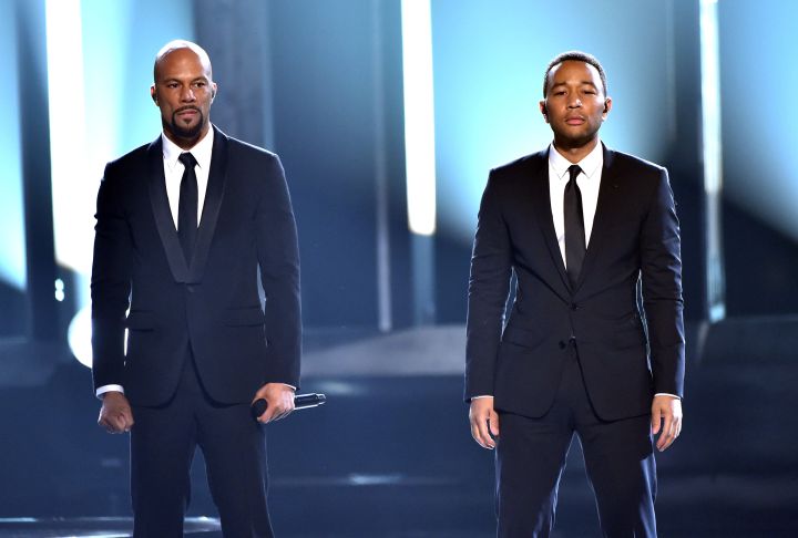 Top Black Pop Culture Moments of 2015: Common and John Legend at the Oscars