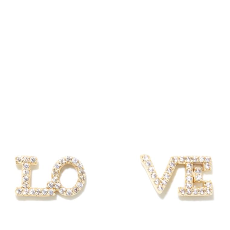 Wendy Williams “Love” Stud Earrings- $39.90