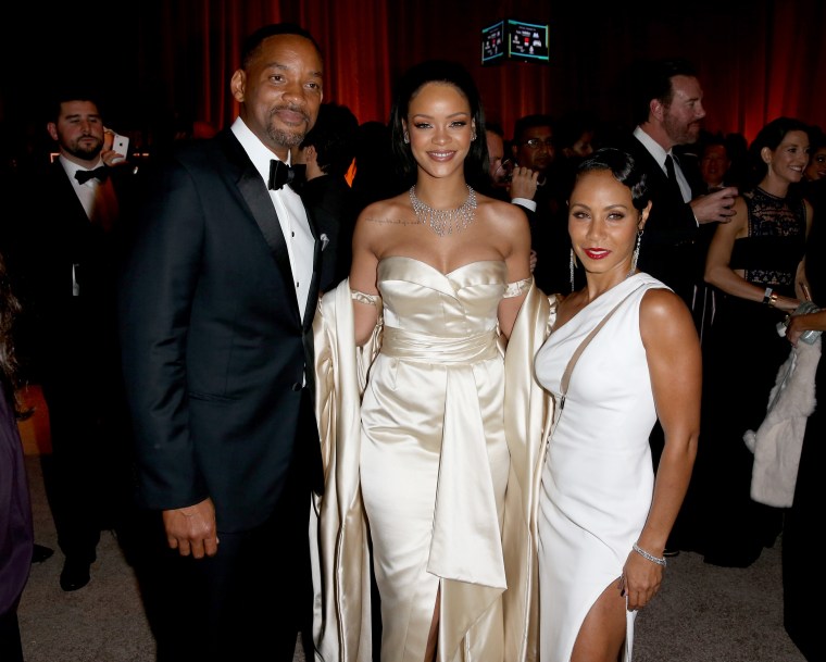 Will Smith, Rihanna & Jada Pinkett Smith