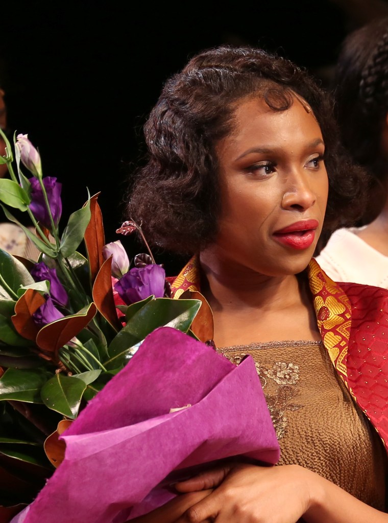 Jennifer Hudson during curtain call